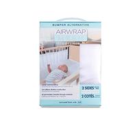 Airwrap 2 Sides Breathable Cot Liner - White