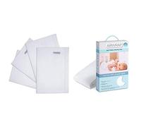 Airwrap Mesh 4 Sided Cotbed Set, Breathable Bumper and Safer Breathing Zone Mattress Protector, White