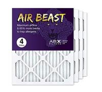 AIRx Filters 16x20x1 Air Filter MERV 11 Pleated HVAC AC Furnace Air Filter, Air Beast 4-Pack, Made in the USA