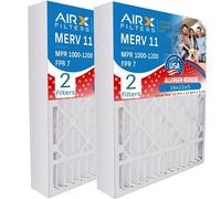 AIRX FILTERS WICKED CLEAN AIR. 16x22x5 Air Filter MERVCompatible with Goodman/Amana Furnace Filter 2 Pack