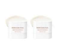 Airy-Light Invisible Sun Stick SPF50+ P PDRN Matte Finish Korean Sunscreen Stick, impermeable, resistente al sudor y a la arena, ultraligero y no graso, cuidado de la piel coreano (2Pc)
