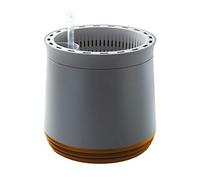 AIRY pot - Innovative plant pot as a highly effective air purifier - Natural air purification with houseplants without electricity and chemicals (Honey Mustard)