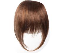 Airy Synthetic Forehead Covering Wigs With Choppy Layers Face Shape And Fibers Realistic Synthetic Bangs With Clip
