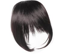 Airy Synthetic Forehead Covering Wigs With Choppy Layers Face Shape And Fibers Realistic Synthetic Bangs With Clip