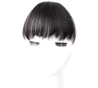 Airy Synthetic Forehead Covering Wigs With Choppy Layers For Oval Round Face Shapes And Fibers