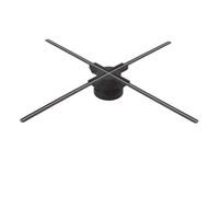 AIRYSSFU 3D Hologram Fan, 3D Hologram Fan Projector Quick Response 1600 X 720 Resolut 60cm Large Display Holographic LED Fan