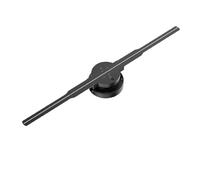 AIRYSSFU 3D Hologram Fan, 42cm 3D Hologram Projector Fan LED Sign Holographic Player Support Image Video Shop Bar Party Advertising Display Light(42cm Upgarde)