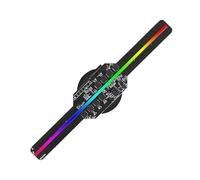 AIRYSSFU 3D Hologram Fan, Desktop Mini 14cm 128LED 3D Olografico Macchina Pubblicitaria Ventola 10W 14cm Proiettore Olografico Con Copertura Protettiva