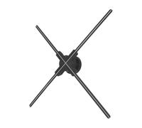 AIRYSSFU 3D Hologram Fan, F56/8G 3D Hologram Fan Projector 3D Holographic Projection Fan Per Exhibition Shop Bar Party