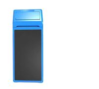 AIRYSSFU handheld Printer, Portable Handheld POS PDA Terminal Thernal Printer 3G Internet with GPS 58mm wifi Android 8.1 Rugged Industrial Barcode Printers(Blue PDA)