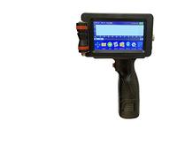 AIRYSSFU Handheld Smart Inkjet Printer 25 Languages 12.7mm Variable Bar Batch Code Number Logo Expiry Date Label Mask Hand Jet Handheld Thermal Inkjet Printer for Code Date Logo Label