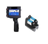 AIRYSSFU Handheld Smart Inkjet Printer 5cm Large Character Handheld Inkjet Printer Portable Pattern LOGO Label Coder Printing Machine Solvent Quick-drying for Code Date Logo Label