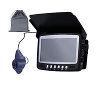 AIRYSSFU Underwater Fishing Camera, 4.3 Inch IPS Monitor Fish Finder For Fisherman HD 1000 Line Ice Fishing Camera With 8 Infrared Lights Can Turn ON/OFF(15M)