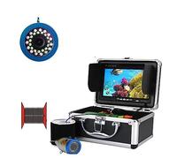 AIRYSSFU Underwater Fishing Camera, Fish Finder DVR Underwater Fishing Camera Double Lamp 30LEDs 15M 30M 50M Waterproof For Boat/Sea/River Fishing(30M with DVR)