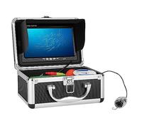 AIRYSSFU Underwater Fishing Camera, Fish Finder Underwater Fishing Video Camera Kit 6 PCS LED Lights With 7 Inch Color Monitor For ICE Fishing(White LED 50M Cable)