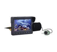 AIRYSSFU Underwater Fishing Camera, Portable Video Fish Finder Underwater Fishing Camera Kit 12 PCS LED Lights Video Fish Finder Lake 4.3 Inch Underwater Camera(F008G-30M-IR)