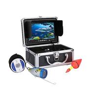 AIRYSSFU Underwater Fishing Camera, Underwater Fishing Camera 50M 1000tvl Underwater Fishing Video Camera Kit 12 PCS LED Lights With7 Inch Color Monitor