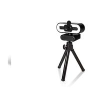 AIRYSSFU Webcam, Webcam 1080P 4K Full HD With Ring Fill Light Laptop PC Computer Live Broadcast Video Web Cam With Microphone Rotating Cameras(4K with Holder)