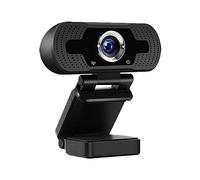 AIRYSSFU Webcam, Webcam 1080P Full HD Web Camera With Microphone Web Cam 1080p For PC Computer Laptop Desktop USB Camara Web(W8 without cover)