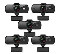 AIRYSSFU Webcam, Webcam 2K Full HD 1080P Web Camera Autofocus With Microphone USB Web Cam For PC Computer Laptop Desktop Webcamera(5PCS)