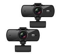 AIRYSSFU Webcam, Webcam 2K Full HD 1080P Web Camera Autofocus With Microphone USB Web Cam For PC Computer Laptop Desktop Webcamera(2PCS)