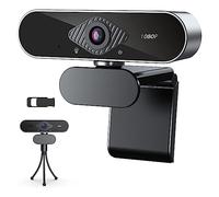 AIRYSSFU Webcam, Webcam For PC 1080P HD 30fps Web Camera Auto Light Correction Web Cam 360 Rotation Computer Webcams For Streaming