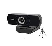 AIRYSSFU Webcam, Webcam HD 1080P 60fps USB Web Camera With Microphone For PC Conference With Tripod For Conferencing, Live Streaming, Recording