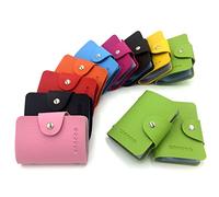 AirZyx Credit Card Holder Bank Card Holder 24 Card Slots (Green)