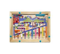 AisAisle Magnetic Color and Number Maze Board for Toddlers, Color Sorting & Counting Educational Toy for Kids Ages 3 4 5