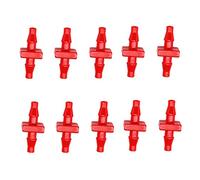 AISEN 10 Pcs Universal Connector for 2.5mm Inside Diameter Fuel Hose Line All Types of Flexible Tubing Including PVC, Rubber and Silicon