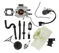 AISEN 1127 120 0650 Carburettor with 1127 120 1621 Air Filter 0000 400 1300 Ignition Coil for STIHL 029 039 MS290 MS390 MS310 Chainsaw