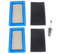 AISEN 2 x Air Filter and Pre-Filter Spark Plug for MTD Smart 395 PO, 395 SPO, 42 PO, 42 SPO, 46 PO, 46 SPO, 46 SPOE, M56, MTD Motor Hoe T/330 M, T/380 M Lawn Mower