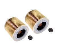 AISEN 2 x cartridge filter for Kärcher SE 4001 4002 vacuum cleaner, WD 2.200, WD 3.200, WD 3.300 M