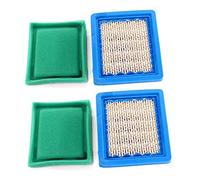 AISEN 2x Air Filter Set 36046 for Tecumseh Engines Lawn Mower OH95 OH195 OHH50 OHH55 OHH60 OHH65 VLV50 VLV55 VLV60 VLV66 VLV126 Wolf Alko Toro MTD