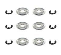 AISEN 6 x snap ring disc locking ring clip suitable for Stihl chain wheel 017 018 019 020 021 023 025 MS170 MS180 MS190 MS191 MS192 MS200 MS181 MS210 MS211 MS230 MS230 MS230 MS222230 50 cover discs.