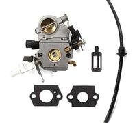 AISEN Carburettor Fuel Hose Line Filter Kit For Stihl MS171 MS181 MS201 MS211 Chainsaw 1139 120 0612 Zama C1Q-S123B C1Q-S268 C1Q-S269 Carburetor