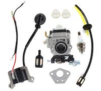 AISEN Carburettor Ignition Coil Spark Plug for Brast 4-in-1 Timbertech MS-2TL-52 MS52-2TL Brush Cutter