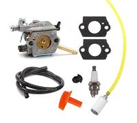AISEN Carburettor with petrol hose spark plug for Stihl H24D FS48 FS52 FS66 FS81 FS106 FS108 FR106 FR108 WALBRO WT-45-1 WT-45/4126 120 0600