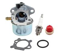 AISEN Carburettor with Spark Plug Primer Pump for Briggs & Stratton 799868 498170 497586 498254 497314 497347