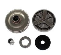 AISEN Clutch Assy for 4500 5200 5800 Chinese Chainsaw 45cc 52cc 58cc Tarus MT-9999 Clutch Drum Needle Bearing Rim Kit