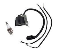 AISEN Ignition Coil with Spark Plug for McCulloch 333 438 444 441 4-18XT 2316AV 338
