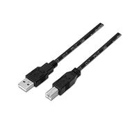 AISENS A101 - 0005 - 1 m USB 2.0 Printer Cable - Black