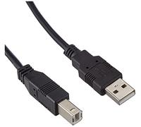 AISENS A101-0006 - 1.8m USB 2.0 Printer Cable - Black
