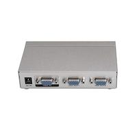 AISENS A116 - 0084 - Duplicator SVGA for 2 Monitors, Silver