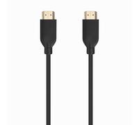 AISENS - A120-0729 - HDMI Cable V2.0 CCS Premium High Speed/Hec 4K@60Hz 18Gbps, A/M-A/M, Black, 1.0M