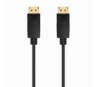 AISENS - A124-0740 - DISPLAYPORT CABLE V1.2 CCS 4K@60HZ, DP/M-DP/M, BLACK, 2.0M