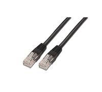 AISENS A133 - 0205 - LATIGUILLO RJ45 Network Cable (3 m, 10/100 Mbit/s, Switch/Router/Modem/Patch panel/Access Point/patch fields) Black