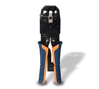 AISENS A142-0311 RJ10/RJ11/RJ12/RJ45 Ratchet Crimping Pliers - Black