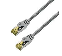 AISENS - A146-0337 RJ45 LSZH Cat.7 Network Cable 600MHz s/FTP pimf awg26, Grey, 5 m