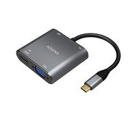 AISENS ADAPTADOR USB TYPE-C A109-0626 HDMI HEMBRA VGA HEMBRA USB TYPE-C MACHO USB HEMBRA USB TYPE-C HEMBRA